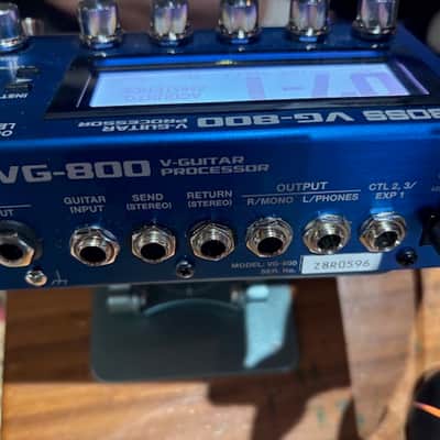 Boss VG-800 V-Guitar Processor 2025 - Present - Blue image 5