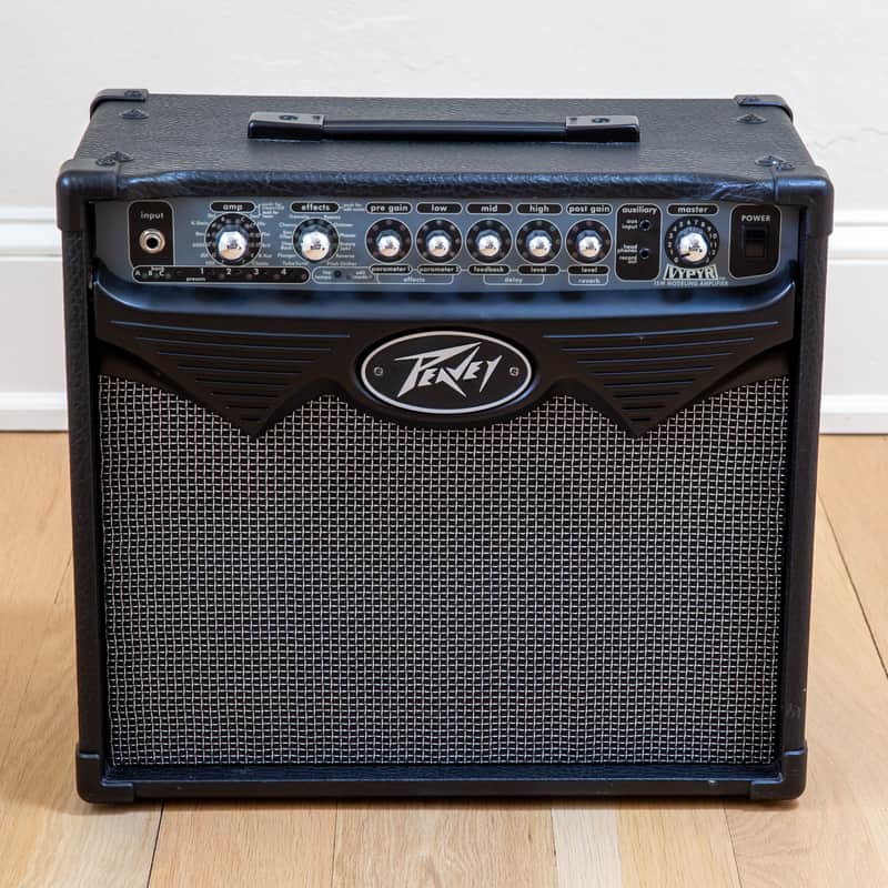 Peavey Vypyr Solid State 15-Watt 1x8" Modeling Guitar Combo 2000s - Black image 1