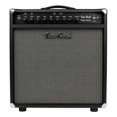 Two-Rock Vintage Deluxe 40W Combo, 230V - Black Bronco, Vintage Silver Grill image 2