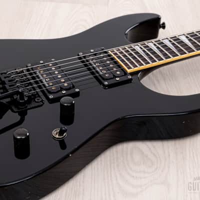 2002 Jackson Stars Soloist SL-J2 Neck Through Guitar Black w/ Seymour Duncan, Floyd Rose & Case image 6