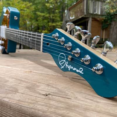 Brynmawr Custom Guitars Asym 2022 - Present - Aquamarine Nitro image 6