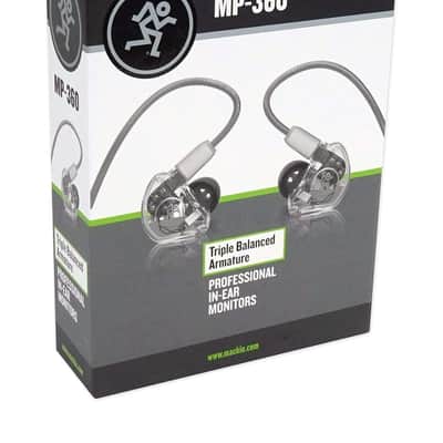 Mackie MP-360 In-Ear Monitors, Triple Balanced Armature Drivers image 5