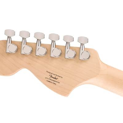 Squier Affinity Series Jaguar, Laurel Fingerboard, Black Pickguard, 3-Color Sunburst image 6