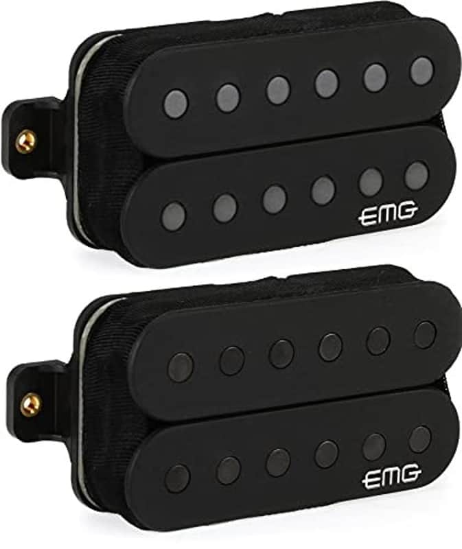 EMG Jim Root JR Daemonum Humbucker Pickup Set, Black (7193.00) image 1