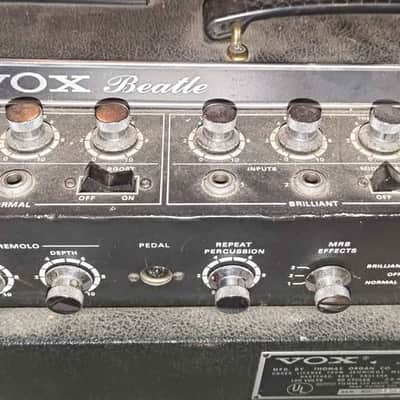 Vox Beatle 1960's Beatle V1143 Head and V4141 Cabinet with Trolley Super image 5