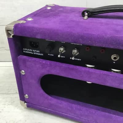 Amplified Nation Bombshell Overdrive Head 22W 6V6 - Purple Suede image 6