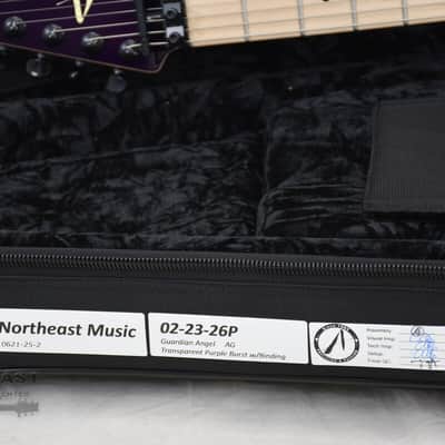 Tom Anderson Guardian Angel Transparent Purple Burst (s/n: 02-23-26P) image 14