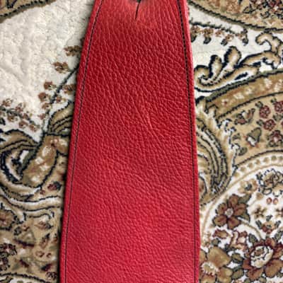 Italia Straps 4-inch Wide Rossa Leather Strap (Standard Length) image 3