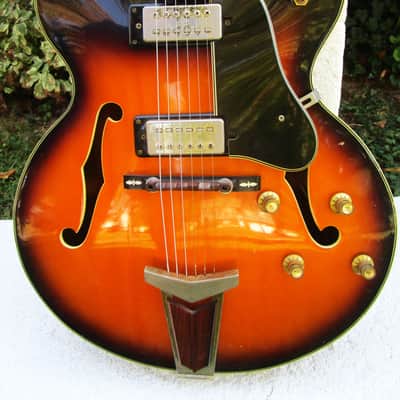 Ventura Jazz Guitar, 1970's, Japan, Matsumoku Factory. 17" Body, Plays & Sounds Good image 3