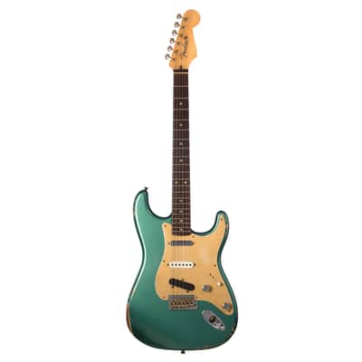 Fender Custom Shop MVP Nashville Stratocaster Relic - Sherwood Green Metallic - Dealer Select Master Vintage Player Series Electric Guitar image 6