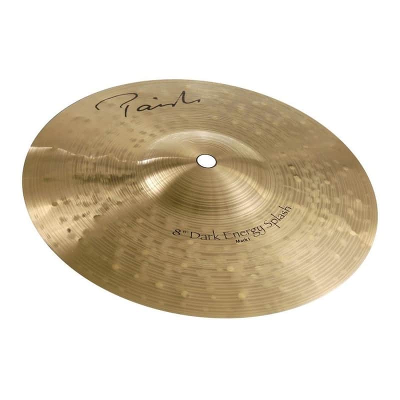 Paiste Signature Dark Energy Splash Cymbal 8" Mk I image 1