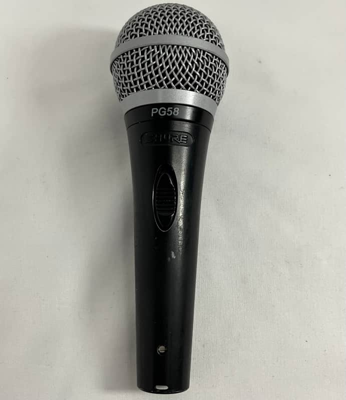 SHURE ダイナミックマイクPG58 Roland Duo-Capture Shure PG58 Black | Reverb Canada
