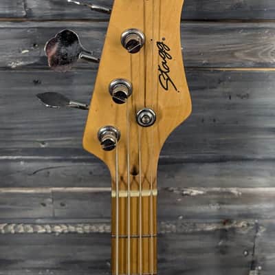 Used Stagg J-Style Electric Bass Guitar image 3
