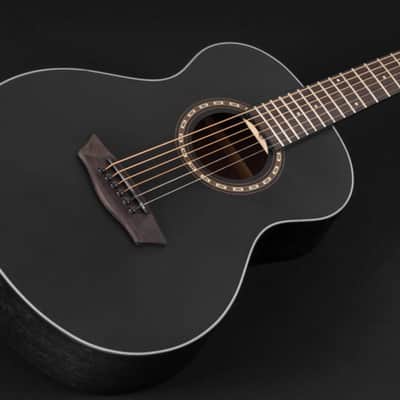 Washburn Apprentice G Mini 5 Acoustic Guitar - Black Matte image 5