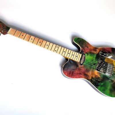 (made in Ukraine) Para Custom Barn Tele '2023 Autumn Splash w/GigBag image 4