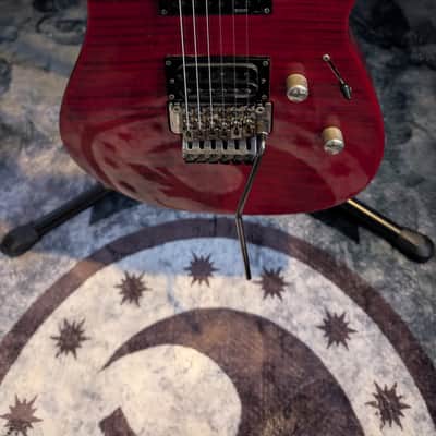 2009 ESP LTD M-100 FM - See-Through Cherry image 5