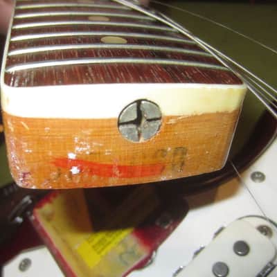 1966 Fender Jaguar Candy Apple Red w/ Matching Headstock image 14