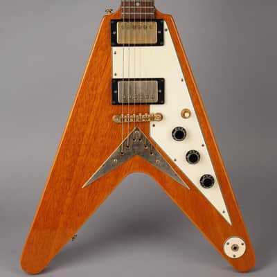 Epiphone '58 Korina Flying V - 1998 Korea - Natural w/OHSC image 1