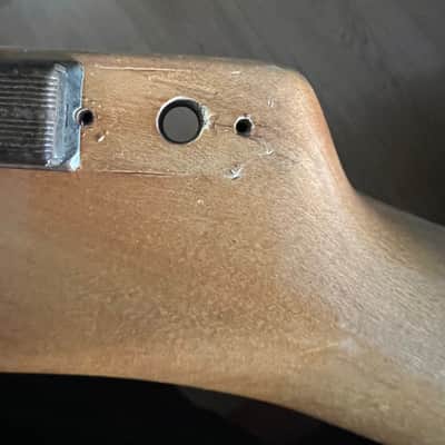 Fender Fender Telecaster or Esquire Neck 1952 Blackguard with Original Tuners 1952 image 8