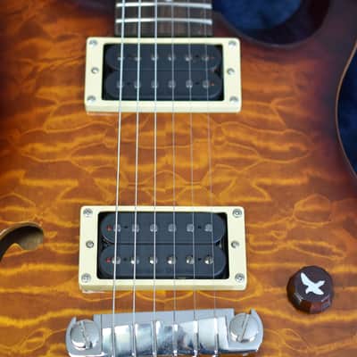 PRS SE Custom 22 - Quilt Top - Semi-Hollow - Sunburst - w/ PRS Gig bag image 15