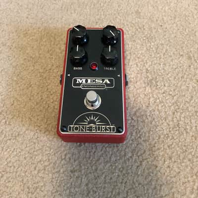 Mesa Boogie Tone Burst Boost Pedal 2010s - Red image 1
