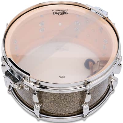 Slingerland Radio King 7x14 Solid Maple Snare Drum - Gold Glass image 2
