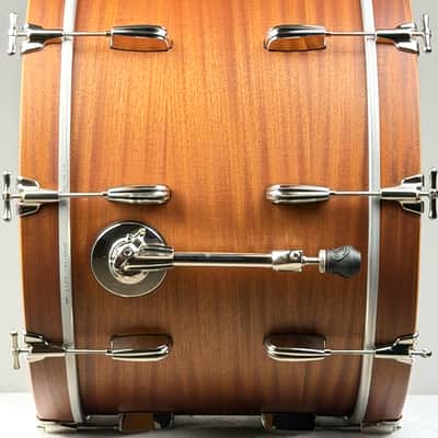 Slingerland Radio King Prototype drum set Satin Mahogany. 13/16/22/6.5 image 15