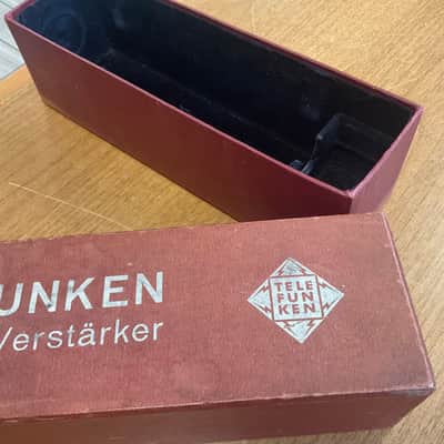 Telefunken NEUMANN CMV3 MIKROFON BOTTLE VINTAGE CARTON BOX image 2