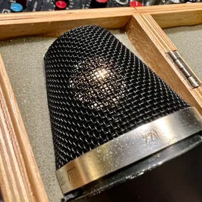 RFT Gefell UM705 condenser microphone Black East German u87 microtech original vintage Neumann m7 image 5