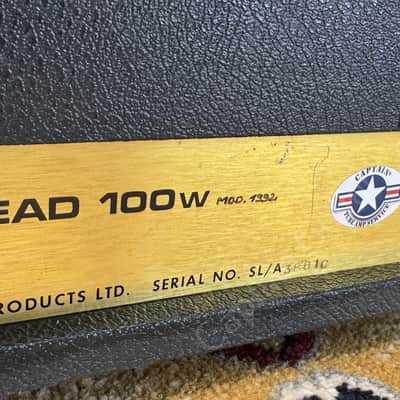 1971 Marshall - JMP Super Lead - 100 Watt - mit Master - ID 5897 image 14