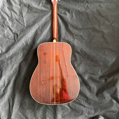 Yamaha FG-450SL Dreadnought Acoustic, 1985,  Dove, Left handed, Used image 3