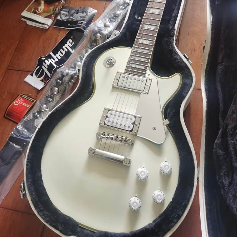 2015 – 2019 Epiphone Tommy Thayer Signature “White Lightning” …