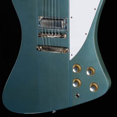 Gibson Custom Shop 1963 Firebird V Willcutt Exclusive Pelham Blue Stop Bar VOS (763) image 1