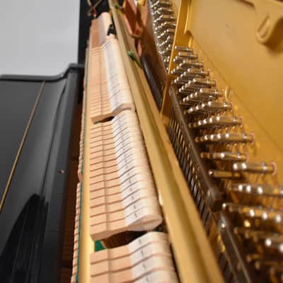 Yamaha U3 Upright Piano Black high gloss | 1979 | 52" | warrantly included image 4
