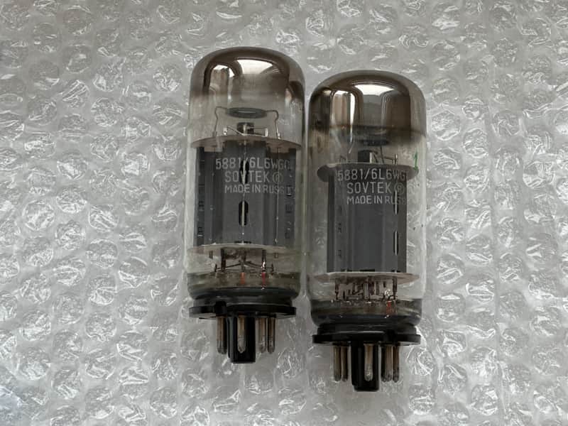 Sovtek 5881/6L6WGC Power Vacuum Tube (match pair) image 1
