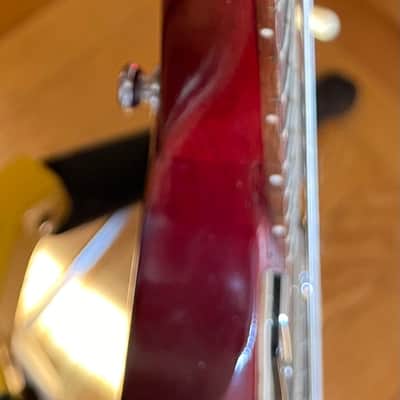 Vintage 1966 Gibson SG Melody Maker Cherry, T Top Neck + SD Pearly Gate Bridge Pickups & Tweed Case image 11