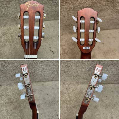 Fender FA-15N B Acoustic Classical Guitar 3/4 Size W/ Gig Bag image 6