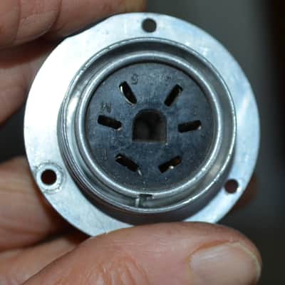 Akg Vintage Original Custom Telefunken Ela M251 Female 6 pin  Connector  50s image 1