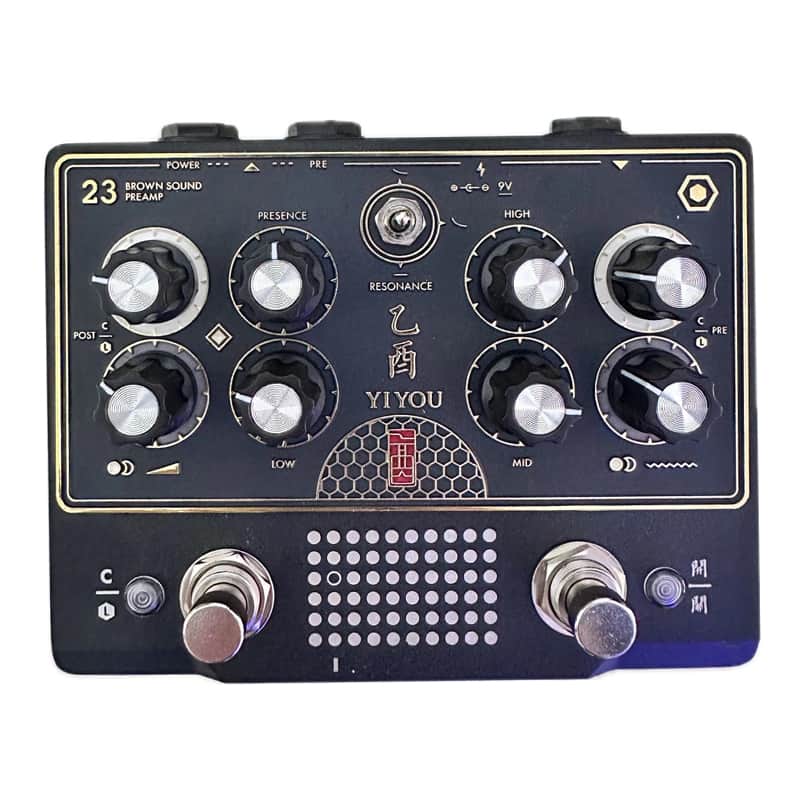 Gervana Yiyou Preamp Pedal Brown Sound Style, price include the import duty for US buyer image 1