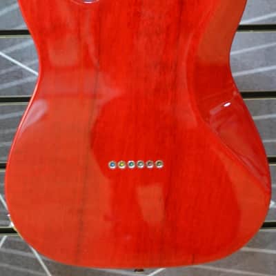 Fender Squier Affinity Series Telecaster FMT SH Electric Guitar, Crimson Red Transparent image 2