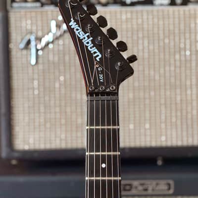 Washburn G20-V Left-Handed – Metallic Red Wine – Setup for Right-Handed Playing – Made in Japan – Very Good Condition – Wonderbar image 5