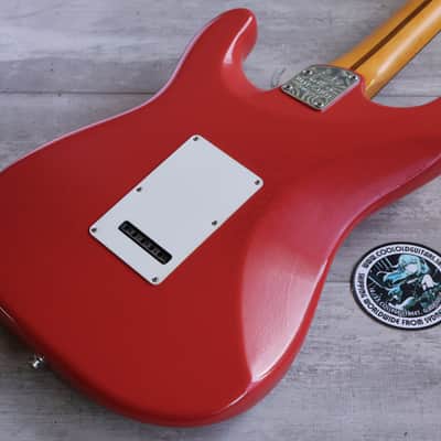 2025 Fender American Ultra Luxe Vintage '60s Stratocaster HSS (Fiesta Red) image 10