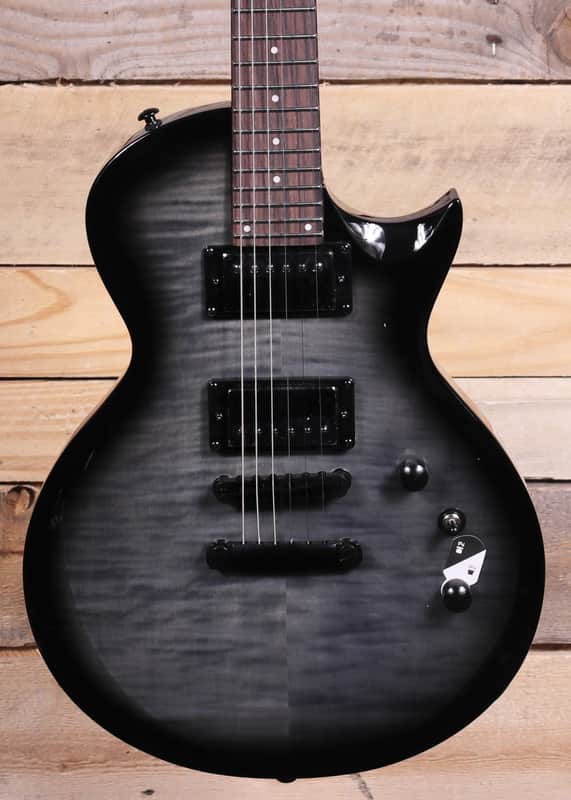 ESP LTD EC-200DX Electric Guitar Charcoal Burst image 1