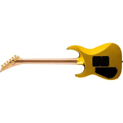 Jackson Pro Plus Series Soloist SLA3 Ebony Fingerboard w/ Seymour Duncan Pickups - Gold Bullion image 5