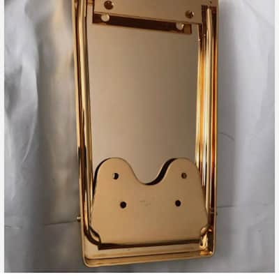 Engraved Long GOLD WD Maestro Vibrola fits Gibson SG, Firebird, ES Guitars. Vibrato Lyre Tailpiece Tremolo image 3