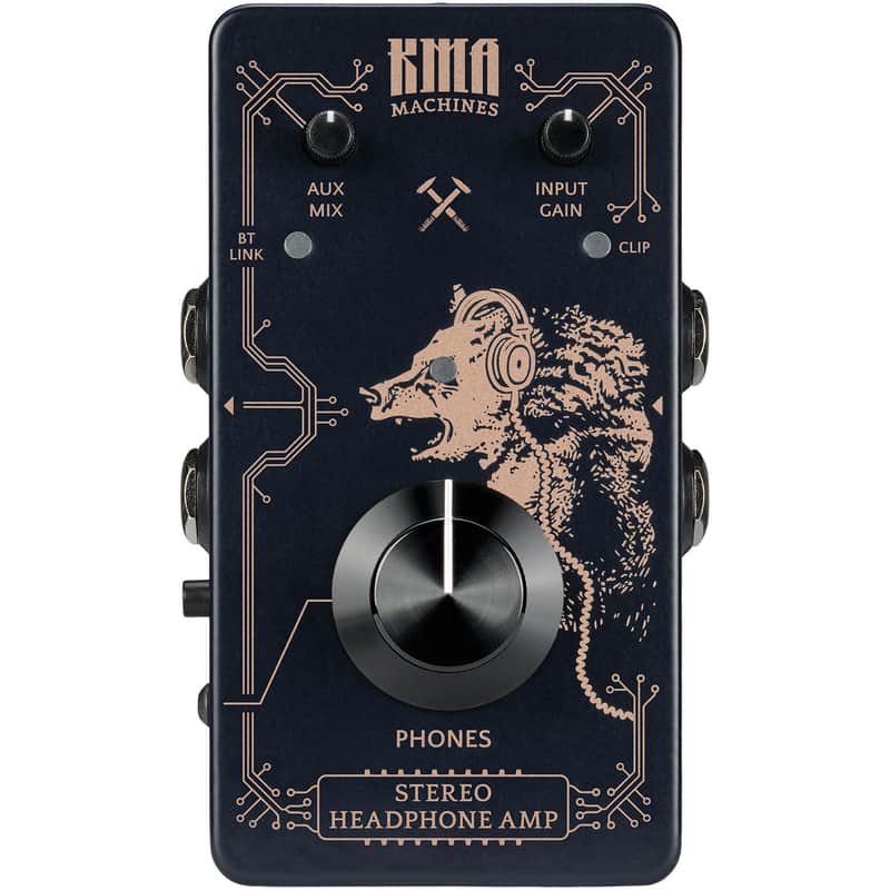 KMA Machines Stereo Headphone Amp Pedal image 1