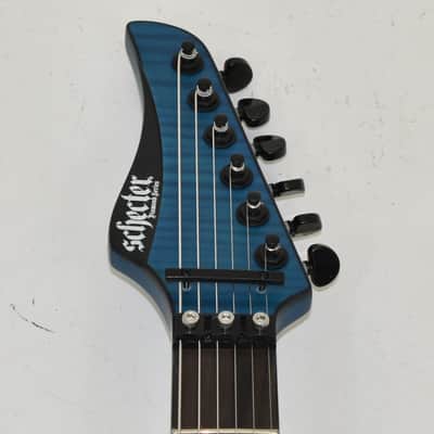 Schecter Banshee GT FR Electric Guitar Satin Trans Blue B-Stock 2202 image 4