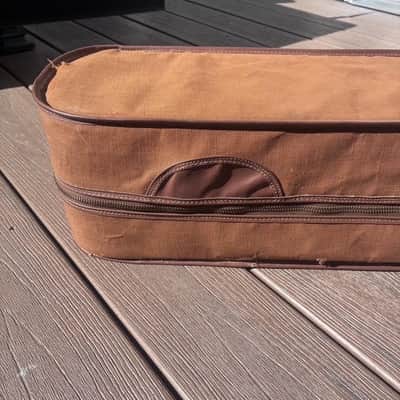 Vintage 1950’s Lifton 17 inch Archtop Guitar Case & Cover image 3