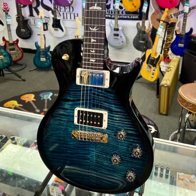 PRS Mark Tremonti Signature 10-Top Electric Guitar with Tremolo, Cobalt Smokeburst/Charcoal with Hardshell Case image 5