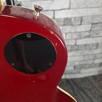 Harmony H-90 1970's Les Paul lawsuit era - Red Cherry Burst image 11
